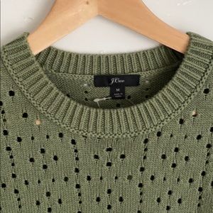 J.Crew Open Knit Sweater